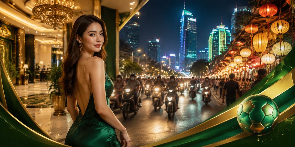 Không khí chợ đêm TP.HCM về đêm khi người dùng kiểm tra ưu đãi VIP và bonus trực tuyến