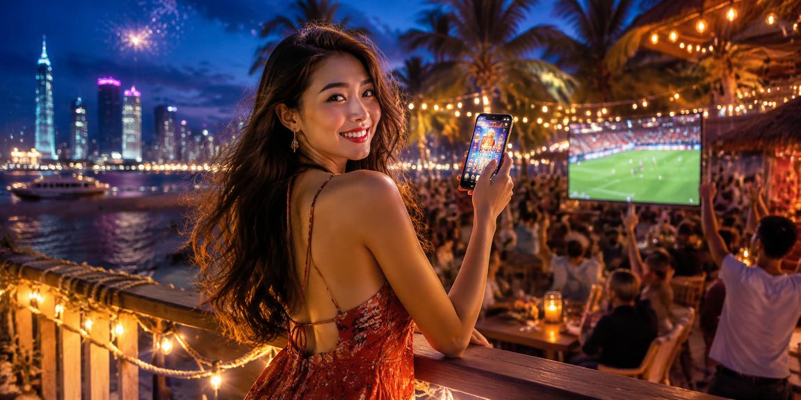 Khung cảnh cá cược casino trực tuyến tại Việt Nam với giao diện đặt cược hiện đại